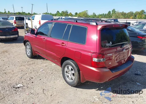 2007 Toyota Highlander V6 из США, поврежденный, VIN JTEGP21A470144931